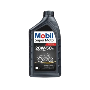 Óleo Mobil Moto 4T 20w50 Super Moto 1 Litro